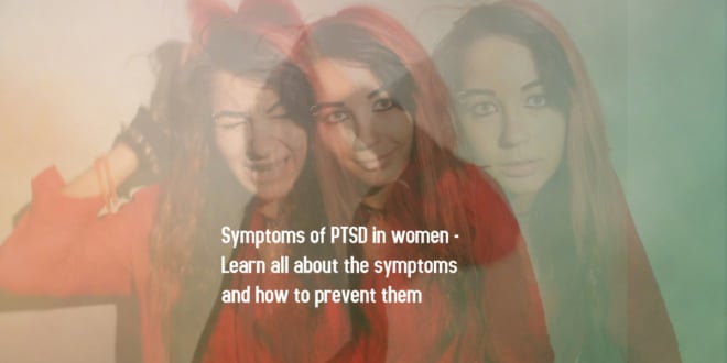 Symptoms of PTSD in women 1
