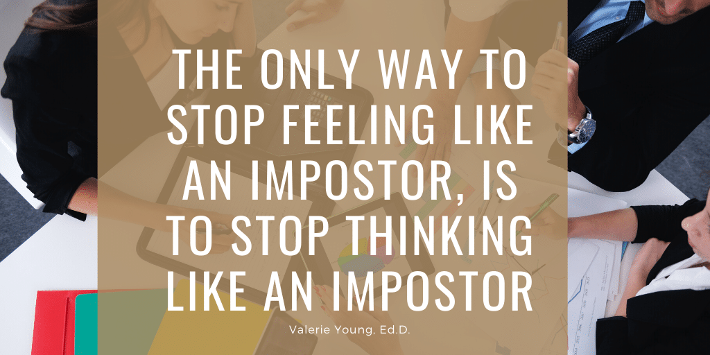 stop feeling like an impostor